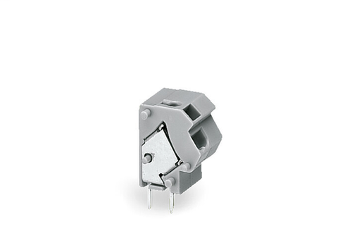 Wago  (100 PK) 254-822 | Stackable 2-conductor PCB terminal block, 0.75 mm, Pin spacing 10/10.16 mm, 1-po