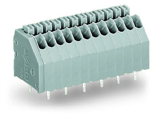 Wago  (20 PK) 250-422 | PCB terminal block, Push-button, 0.5 mm, Pin spacing 2.5 mm, 22-pole, Push-in CAG