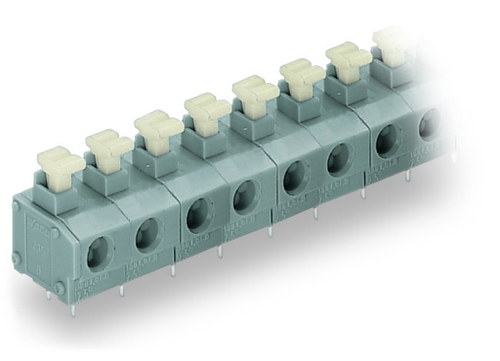 Wago  (25 PK) 235-506/331-000 | PCB terminal block, Push-button, 1.5 mm, Pin spacing 7.5/7.62 mm, 6-pole,