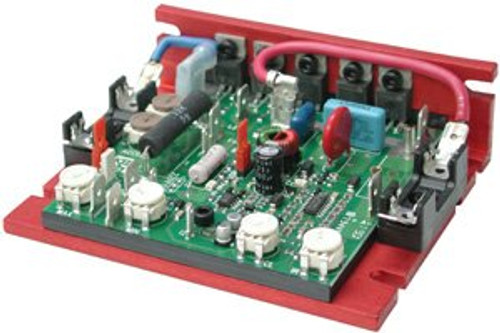 KB Electronics KBMM-225 | 230 vac, thru 1.5 hp, 3 hp with heatsink, 180 VDC ARM SCR Speed, DC Controls Chassis