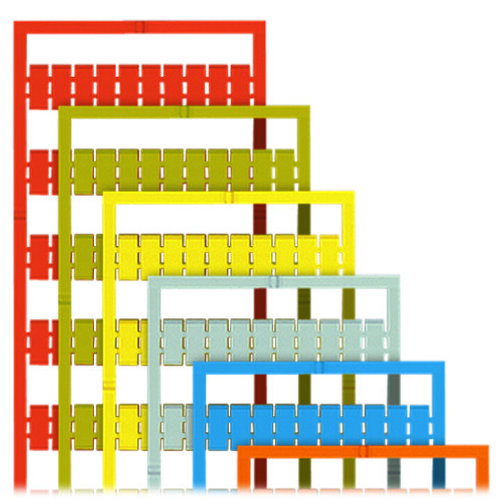 Wago 793-677/000-012 | WMB marking card, as card, MARKED, N (100x), not stretchable, Vertical marking, snap-on type (5 PK)