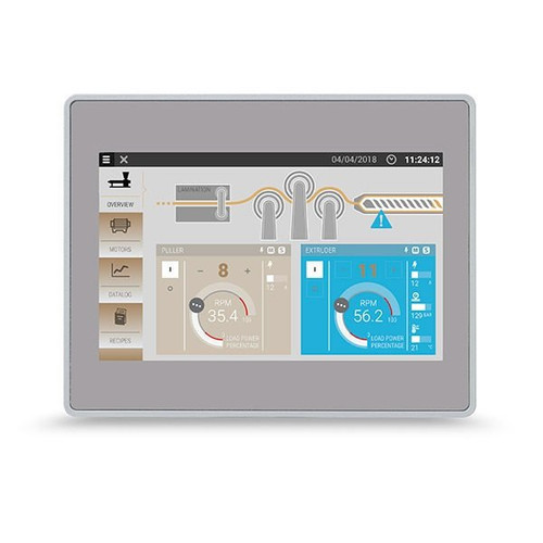 Exor eTOP512S | HMI Touchscreen JMobile, 12.1" TFT 4:3, 800x600, 256MB Flash, 2x Ethernet 10/100, 2x USB,