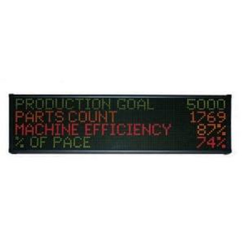 Exor PM-0420-T | Production Monitoring System, 4 line, 20 character, tri-color