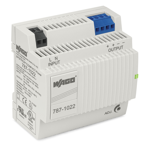 Wago 787-1022 | EPSITRON COMPACT power supply, single-phase, output voltage 24 VDC, 4 A