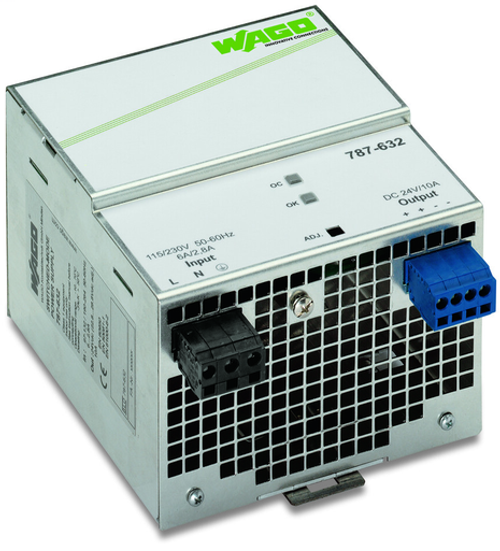 Wago 787-632 | EPSITRON power supply, single-phase, output voltage 24 VDC, 10 A