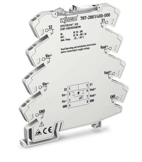 Wago 787-2861/400-000 | Electronic circuit breaker, 1-channel, 24 VDC, 4 A