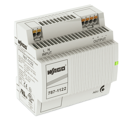 Wago 787-1122 | EPSITRON COMPACT power supply, single-phase, output voltage 24 VDC, 4 A, with picoMAX con