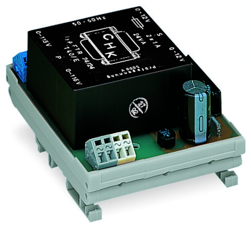 Wago 288-810 | stabilized power supply, Input voltage: 230 VAC, 24 VDC output voltage, 0.5 A output curre