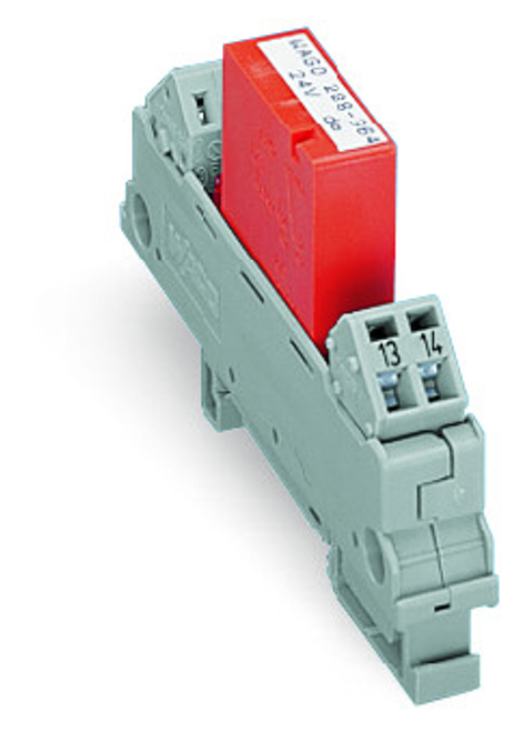 Wago 288-364 | Relay module, Nominal input voltage: 24 VDC, 1 make contact, Limiting continuous current: