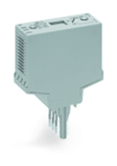 Wago 286-112 | Empty component plug housing, Type 11, 20 mm wide, 8-pole, gray