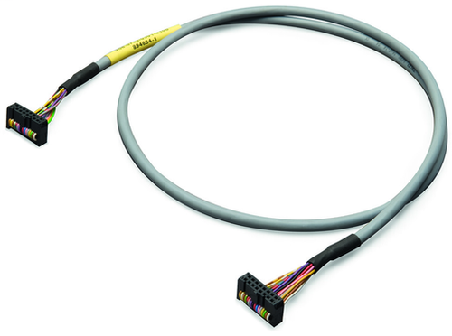 Wago 706-753/301-100 | Connection cable, 16-pole, Pluggable connector per DIN 41651, 16-pole, Pluggable c