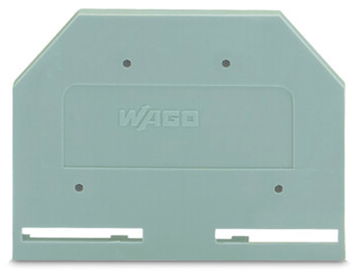 Wago 281-301 | End and intermediate plate, 3 mm thick (25 PK)