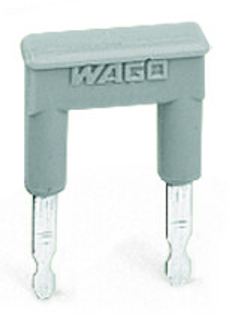 Wago 280-492 | Alternate comb-style jumper bar, insulated, 2-way, IN = IN terminal block (25 PK)