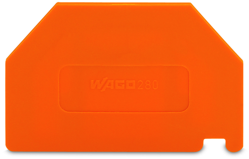 Wago 280-322 | Separator plate, 2 mm thick, oversized (25 PK)