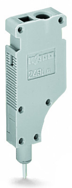 Wago 249-145 | L-type end module, modular, with rigid contact pin, End module (25 PK)