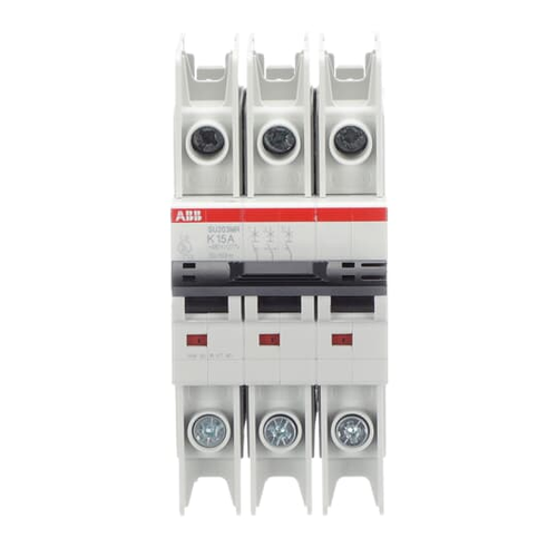 SU203MR-K15 | MCB SU200MR RTT 3P K 15A BCP