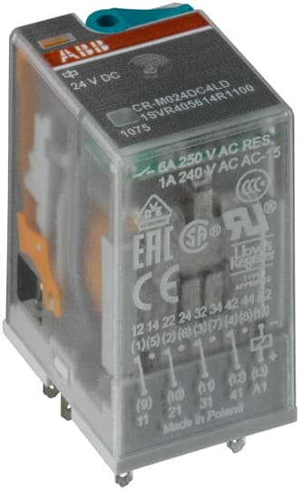 1SVR405613R9000 | CR-M220DC4 PLUGGABLE RELAY
