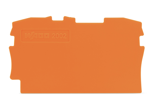 Wago 2002-1292 | End and intermediate plate, 0.8 mm thick (25 PK)