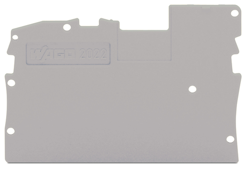 Wago 2022-1291 | X-COM SEnd and intermediate plate, 1 mm thick (25 PK)