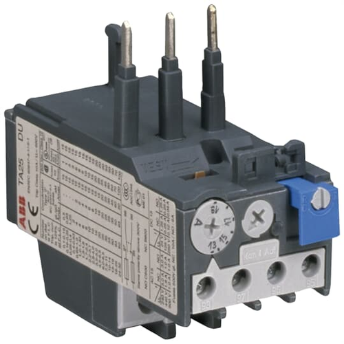 TA25DU1.4 | TA25 O/L RELAY BASE MTD, Voltage Rating: Auxiliary Circuit 440/500 V DC/V AC / Main Circuit 690 V AC, Trip Class: class 10A, Product Name: Thermal Overload Relay, Ambient Air Temperature: Operation -25-+55 °C/Operation Compensated -25-+5