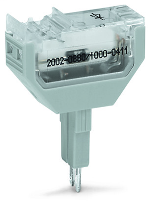 Wago 2002-880/1000-411 | Diode module, with diode 1N4007 As a free-wheeling diode, 10.4 mm wide, Operating temperature 85DegC max.