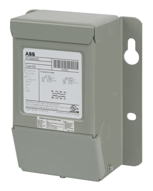 9T51B0802 | 1C,0.05kVA,240x480-120/240,55C,3R,BB,QB, Standard: Yes, Enclosure: NEMA 3R, Frequency Rating: 60, Width: 5.12, Efficiency: None, Primary Voltage: 240x480, Phase: 1, Secondary Voltage: 120/240, Height: 6.38, Insulation: CLASSA, Kva Rating: