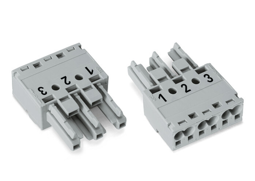 Wago (100 PK) 770-243 | Socket, 3-pole, Cod. B