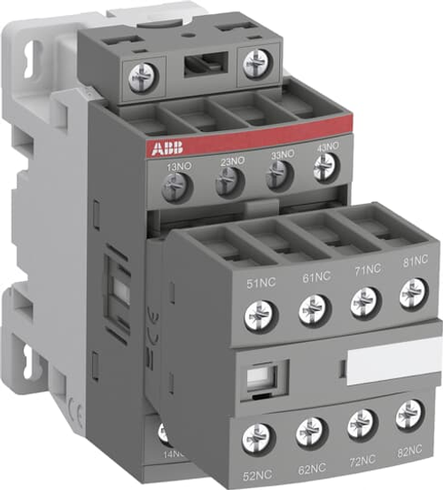 NFZB44E-22 | CONTACTOR RELAY NFZB48-130V5, Terminal Type: Screw Terminals, Rated Control Circuit Voltage: 50 Hz /60 Hz DC Operation 48-130 V