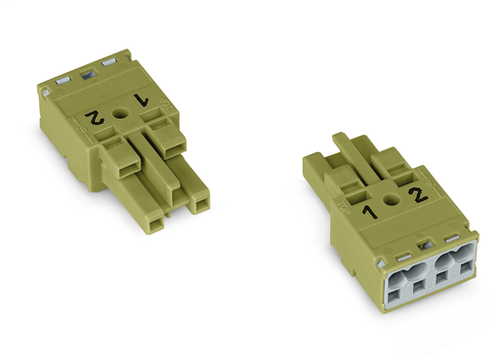 Wago (100 PK) 770-262 | Socket, 2-pole, Cod. B