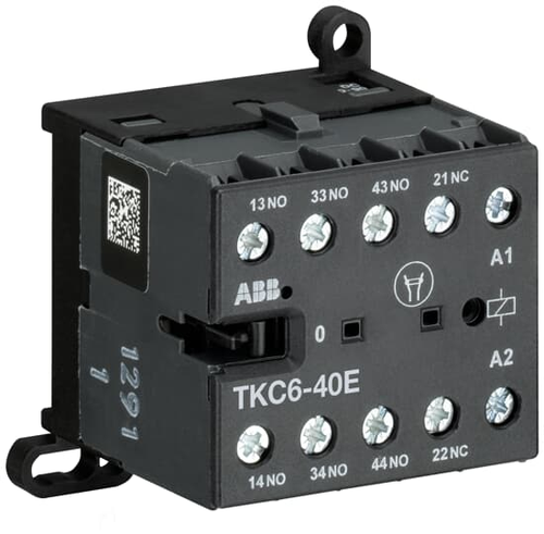 TKC6-40E-51 | MINI-RELAY,4P,4NO,17..32VDC COIL, Terminal Type: Screw Terminals, Rated Control Circuit Voltage: 17-32 V DC