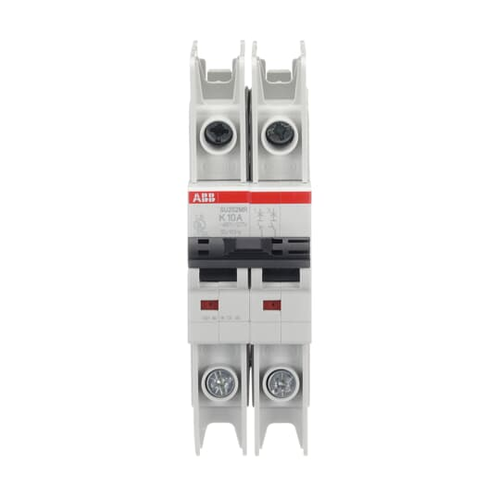 SU202MR-K10 | MCB SU200MR RTT 2P K 10.6A BCP, Number Of Poles: 2, Trip Type: K, Amperage Rating: 10, Voltage Rating: (480Y / 277 V AC) / (96 V DC)