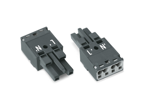 Wago (100 PK) 770-1162 | Socket, 2-pole, Cod. L