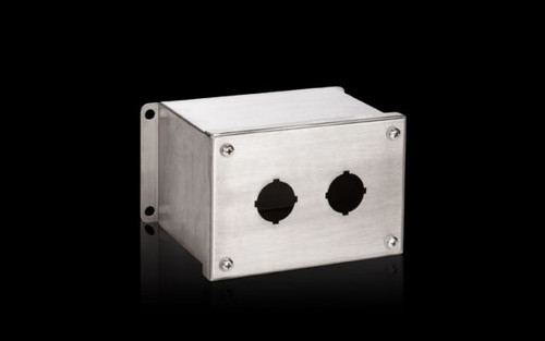 PB 8017733 | Pushbutton boxes PB extra deep stainless steel, The NEMA rated PB series pushbutton box enclosure is designed for indoor and outdoor use to house pushbuttons, selector switches, and pilot lights. This enclosure protects equipment from diImage_1