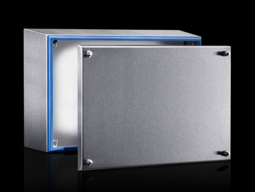 HD 1676600 | HD Terminal box, WHD: 400x300x120 mm, Stainless steel 1.4301, with cover and silicone sealImage_1