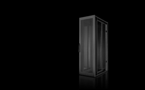 IT 9962850 | TS IT Colo, TS IT Colo is preconfigured for rapid deployment in colocation environments. 482.6 mm (19") interior installation with depth-variable 482.6 mm (19") profile rails for a load capacity of up to 3,300lbs., Carbon steel, EnclosurImage_1
