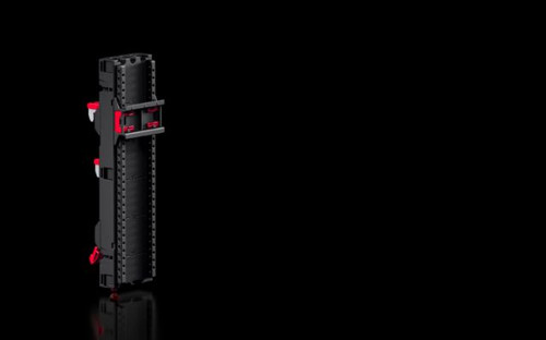 RX 9360707 | RiLineX device carrier without contact system, Component adapter 54 mm. Snap-on mounting of components., Simple connector lock for component support rails, Optional component anti-slip guard, 15 x 5/10 mm, RiLine60, 20 x 5/10 mm, 30, RiLImage_1