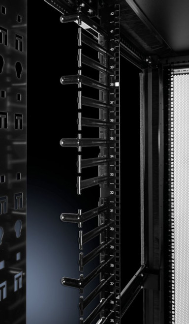 DK 9982272 | Cable management fingers for TS IT Pro. Installs on vertical 19" EIA rails.Image_1