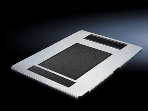 DK 5502330 | DK base plate, one-piece, vented, with cable entry at rear, incl. filter mat, for TS, TS IT, TX CableNet, WxD: 800x800 mmImage_1