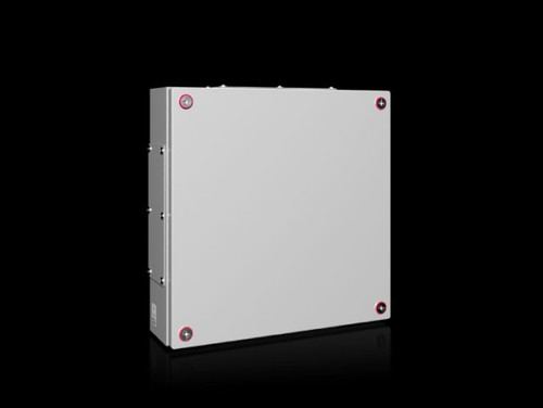 KX 1539000 | KX Terminal box, WHD: 400x400x120 mm, sheet steel, without mounting plate, with cover, with gland plateImage_1