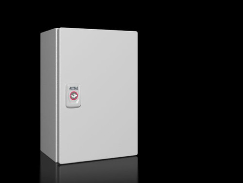 KX 1574000 | KX E-Box, WHD: 200x300x155 mm, sheet steel, with mounting plate, with doorImage_1