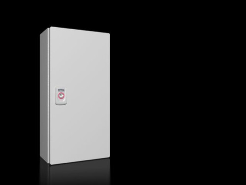 KX 1550000 | KX E-Box, WHD: 200x400x120 mm, sheet steel, with mounting plate, with doorImage_1