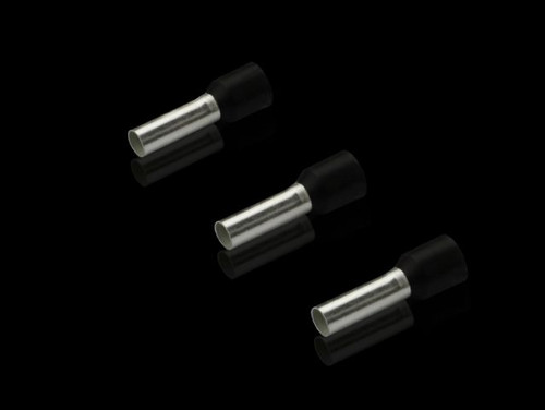AS 4050785 | Wire end ferrules for wire assembly, 6 mm², AWG 10, 12 mm, black, loose, 100 piecesImage_1
