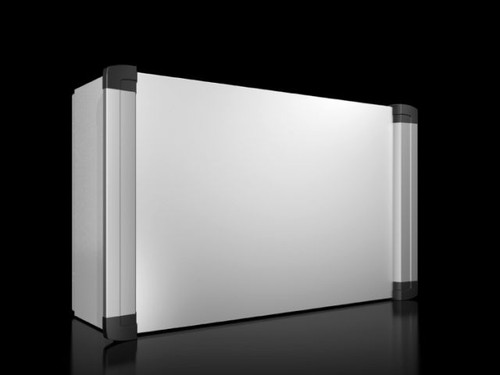 AX 6320550 | AX Operating housing with handle strips, WHD: 600x380x210 mm, carbon steel, aluminum handle strips, servicing access from the rearImage_1