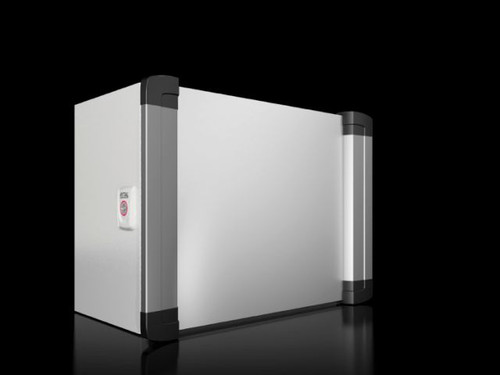 AX 6315250 | AX Operating housing with handle strips, WHD: 380x300x210 mm, carbon steel, aluminum handle strips, servicing access from the frontImage_1