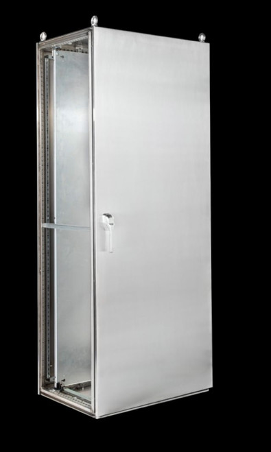 TS 9977475 | TS 8 freestanding enclosures Stainless steel, Baying systems TS 8 with mounting plate. Protection category IP 66 (UL Type 4X). Manufactured in stainless steel 1.4404 (AISI 316L) Enclosure widths include 600 and 800 mm., Enclosure frame: Image_1