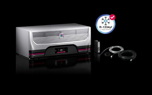 SK 3412800 | Blue e+ IT for IT applications, 1.6 kW bundle, consisting of these individual components: roof-mounted cooling unit (3485.730), IoT interface (3124.300), temperature sensor (3124.400), connection cable (7030.091), Velcro cable holder (71Image_1