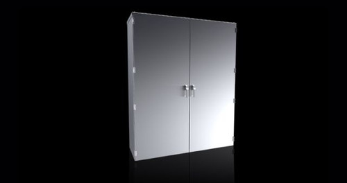 VX 9840308 | VX Hybrid Double Door, Nema 4X, internally fastened hardware used for all components (rear panel, side panel, roof, base plate) stainless steel, 79" x 71" x 24"Image_1
