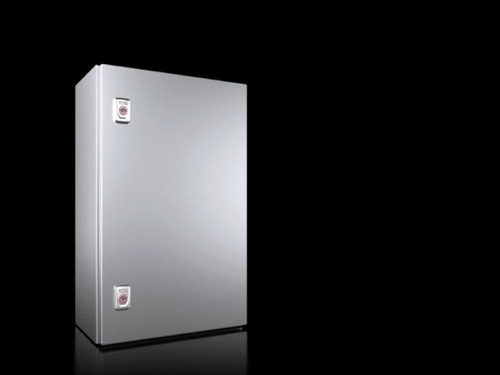 AX 1008000 | AX wall-mounted enclosure, WHD: 380x600x210 mm, 304 stainless steel, with mounting panel, single-door, with two cam locksImage_1