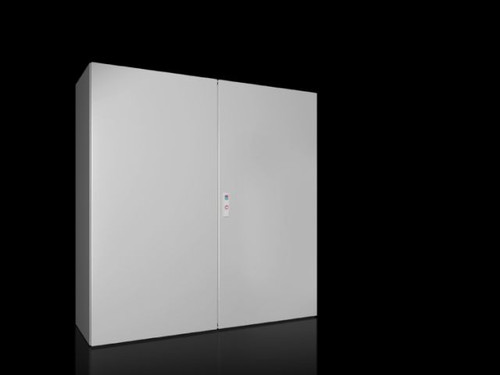 AX 1116000 | AX wall-mounted enclosure, WHD: 1200x1200x400 mm, carbon steel, with mounting panel, two-door, with 3-point lock systemImage_1
