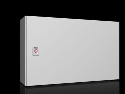 AX 1039000 | AX wall-mounted enclosure, WHD: 600x380x210 mm, carbon steel, with mounting panel, single-door, with one cam lockImage_1
